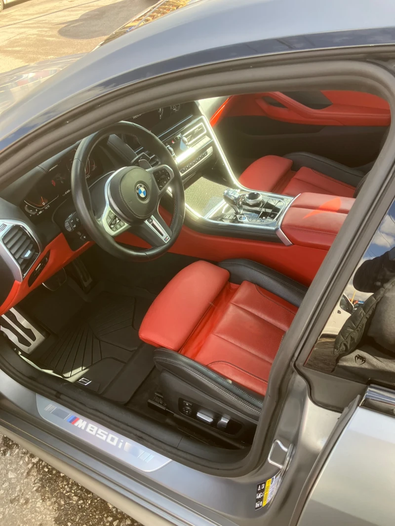 BMW 850 8000km/ LED/panorama/HUD/M850-xDRIVE, снимка 14 - Автомобили и джипове - 52589656