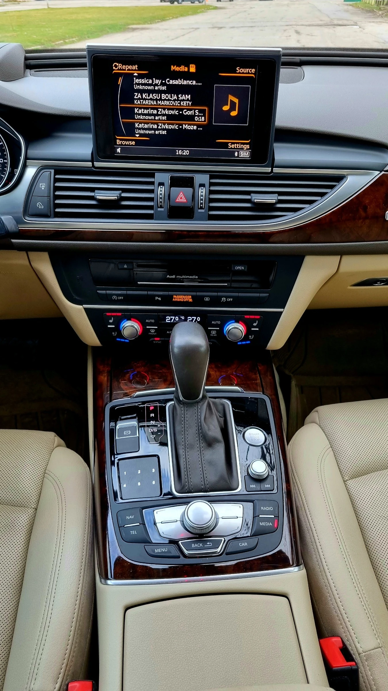 Audi A6 SUPERCHARGER/S-LINE, снимка 11 - Автомобили и джипове - 54371349