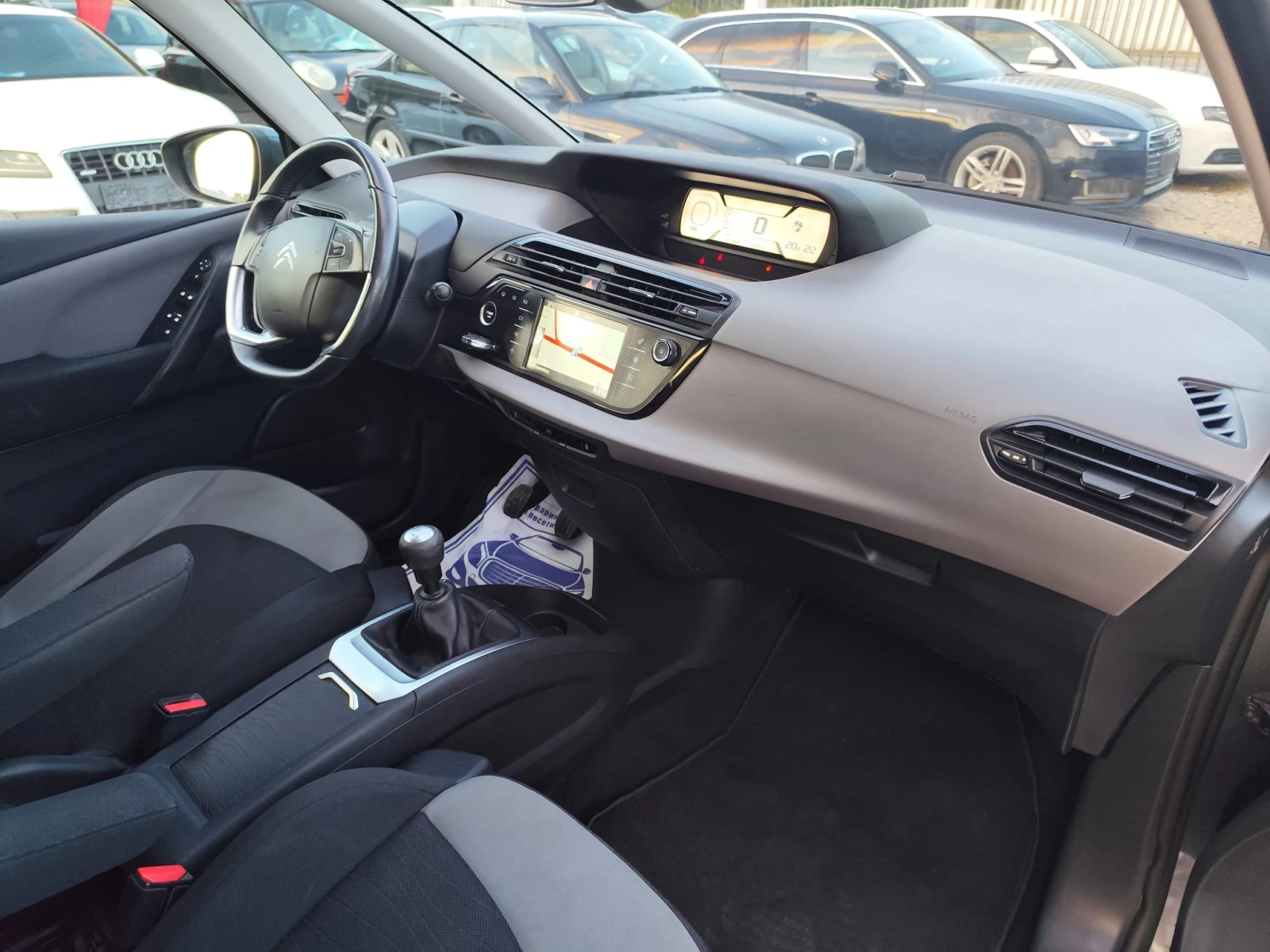 Citroen Grand C4 Picasso 1.6hdi---7-места--euro-6, снимка 11 - Автомобили и джипове - 54997431