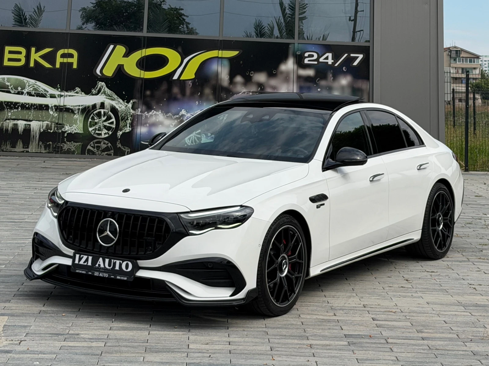 Mercedes-Benz E 200 D/AMG PACK/ГАРАНЦИОННА/SUPERSCEEN /2025г, снимка 3 - Автомобили и джипове - 55722524