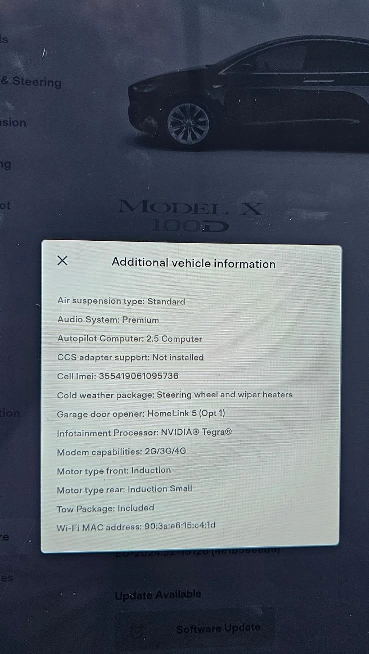 Tesla Model X X100D в Гаранция - изображение 8