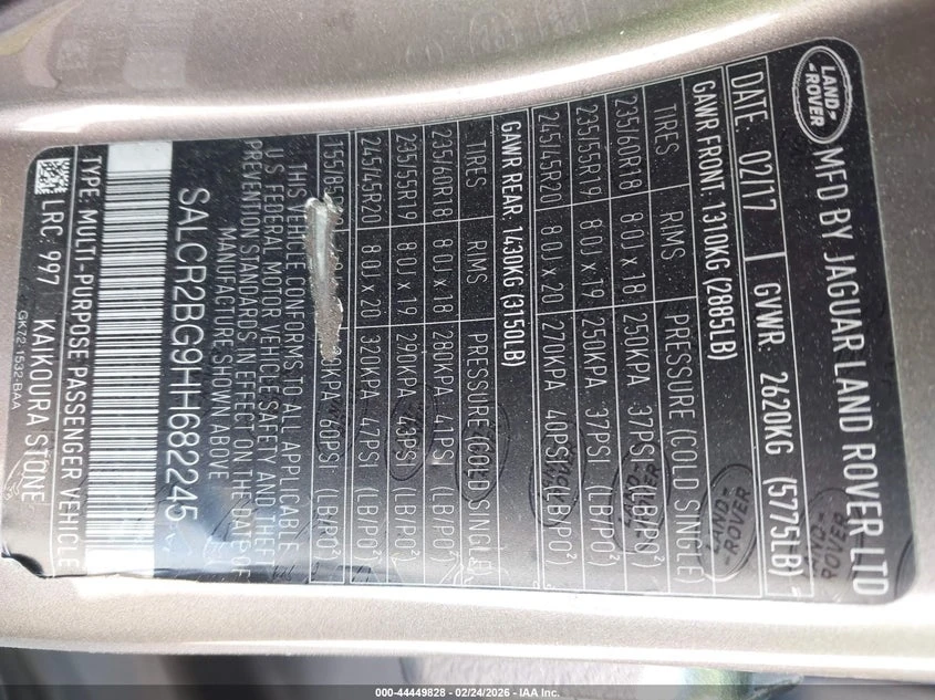 Land Rover Discovery 2.0L I-4 DI, DOHC, VVT, TURBO, 240HP All Wheel, снимка 9 - Автомобили и джипове - 53937274