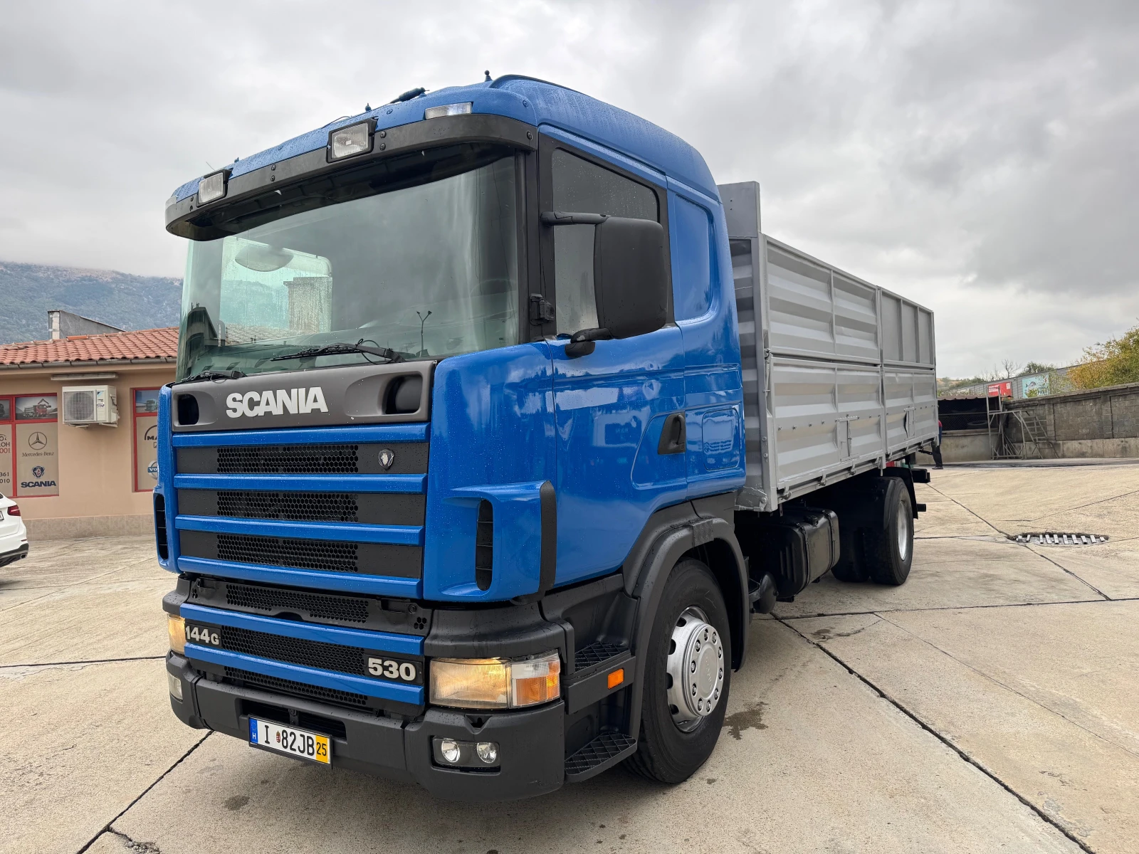 Scania 144 тристранен самосвал 6.20м - изображение 8