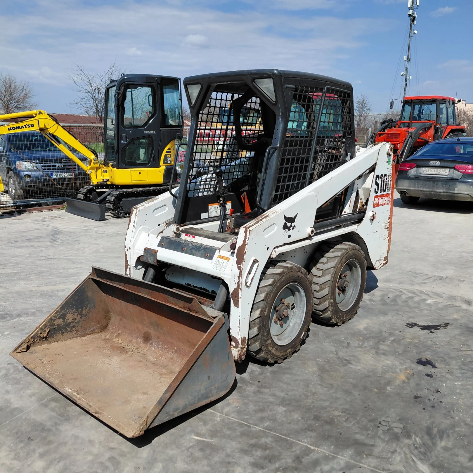 Мини челни товарачи Bobcat S100 * НАЛИЧЕН * ТОП СЪСТОЯНИЕ * 