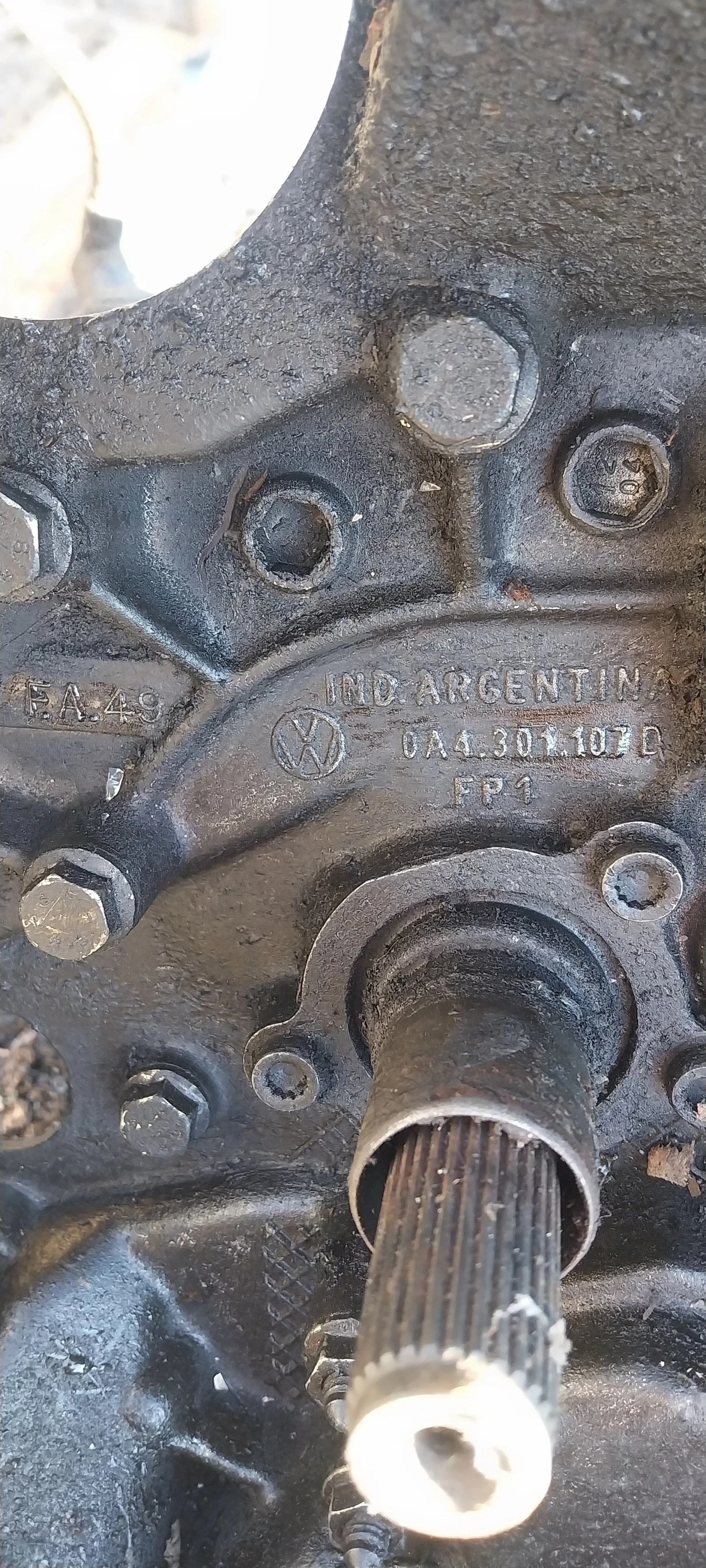 Скоросна кутия vw, снимка 2 - Части - 53880637