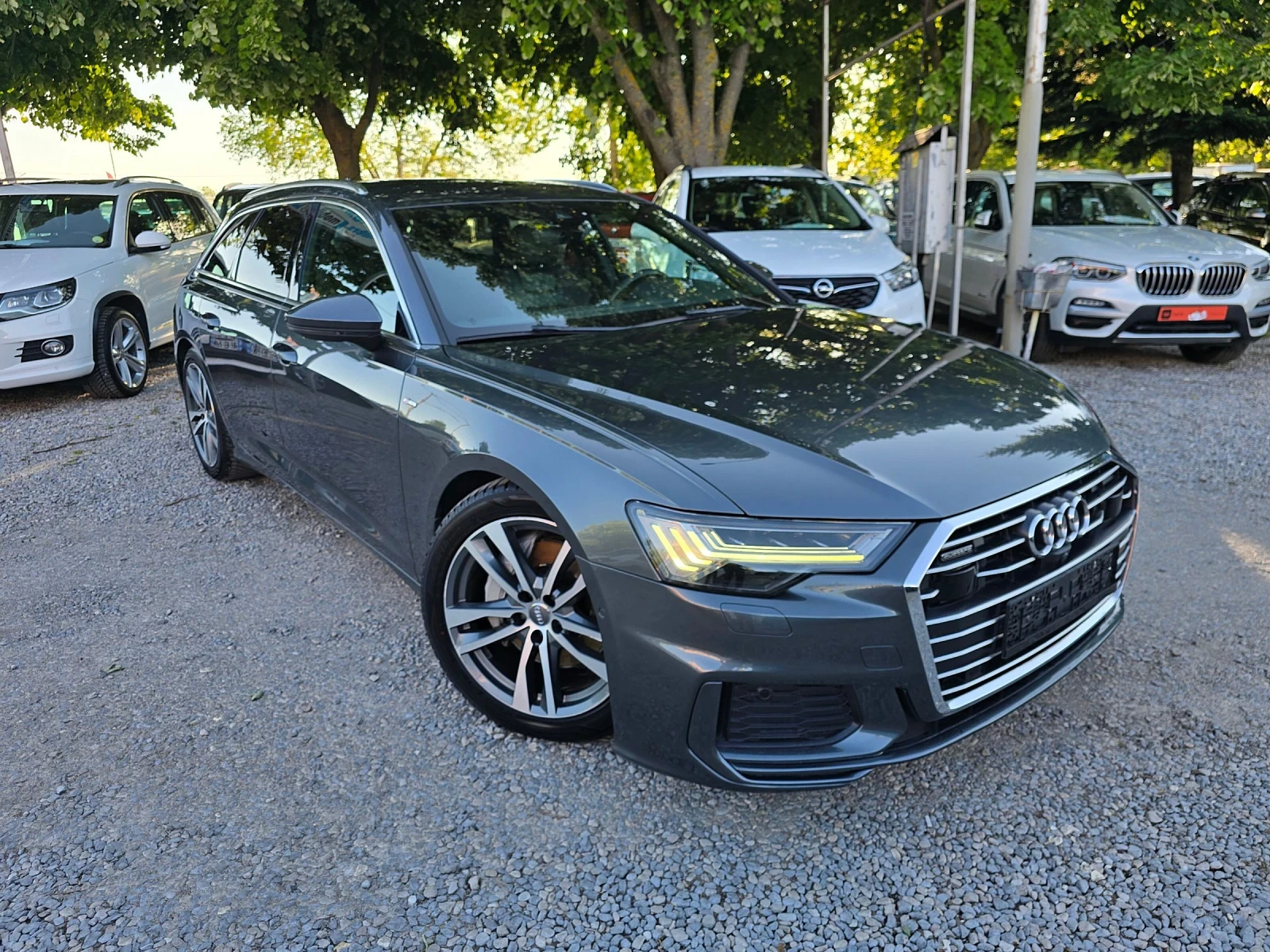 Audi A6 45TDI-231kc/8 ZF/S-line/360 -камери/DISTRONIK/, снимка 3 - Автомобили и джипове - 54609273