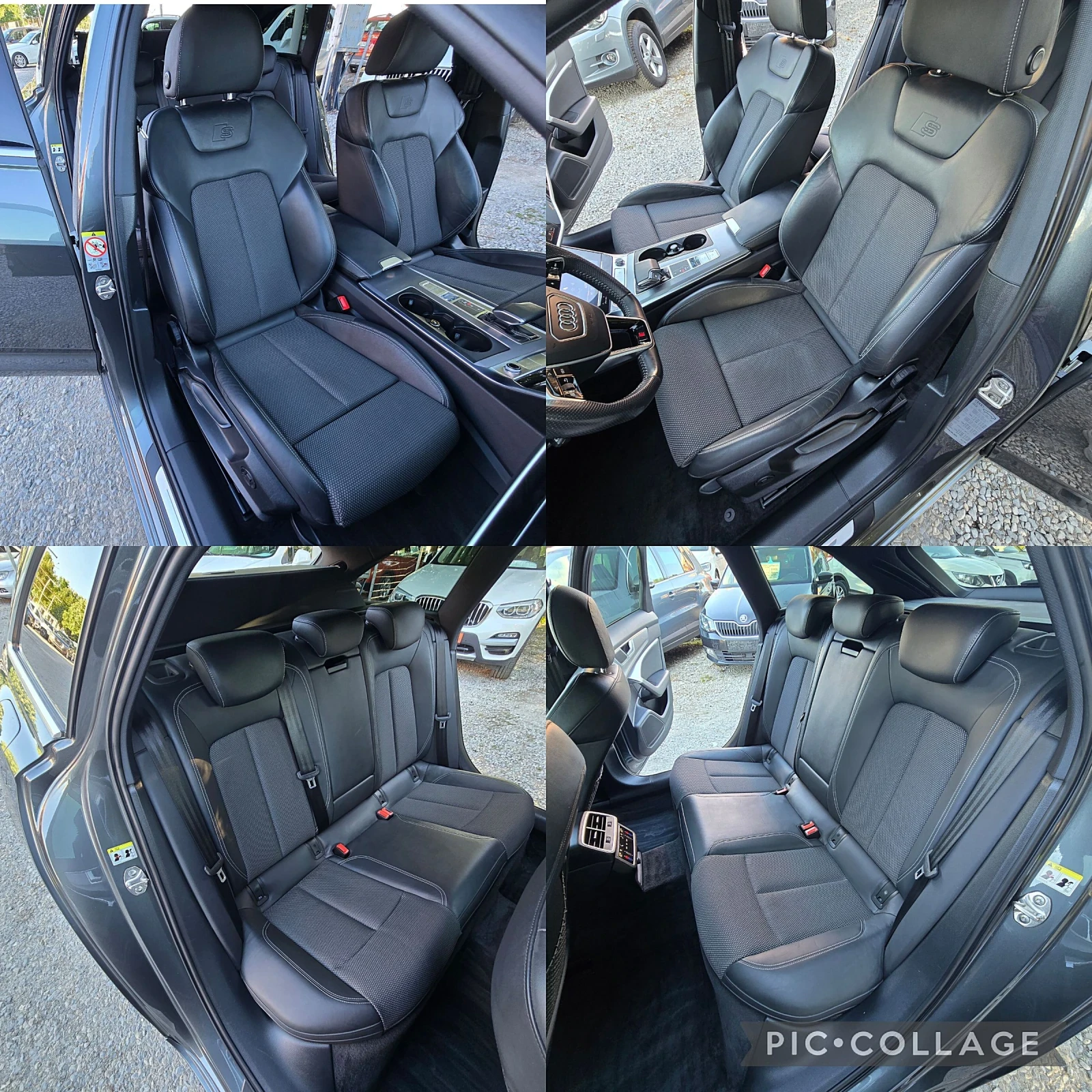 Audi A6 45TDI-231kc/8 ZF/S-line/360 -камери/DISTRONIK/, снимка 10 - Автомобили и джипове - 54609273