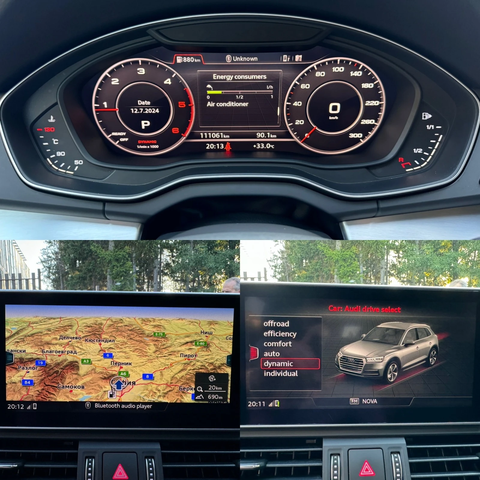 Audi Q5 4.0TDI-S line+ Quattro-MATRIX-CAMERA-Carplay*  | Mobile.bg   14