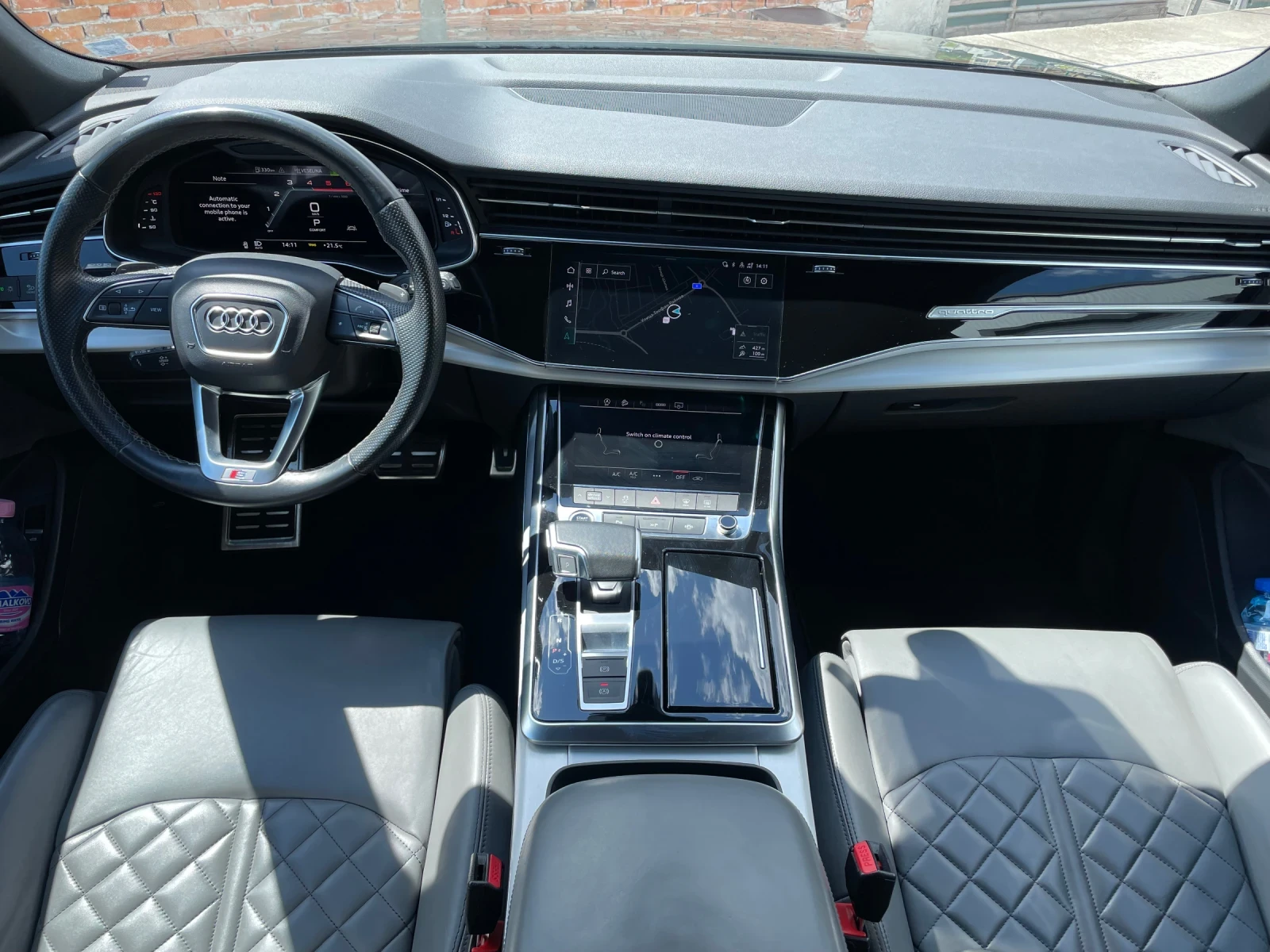 Audi Q8 50TDI/QUATTRO/S-LINE/MATRIX/360CAM/, снимка 10 - Автомобили и джипове - 54504253