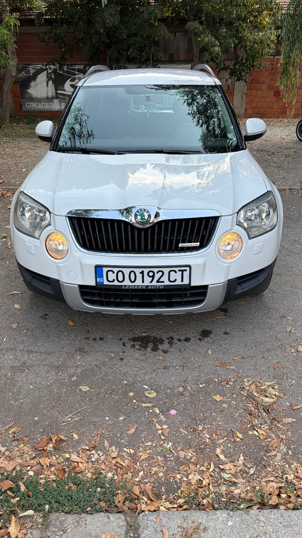 Skoda Yeti Green line 