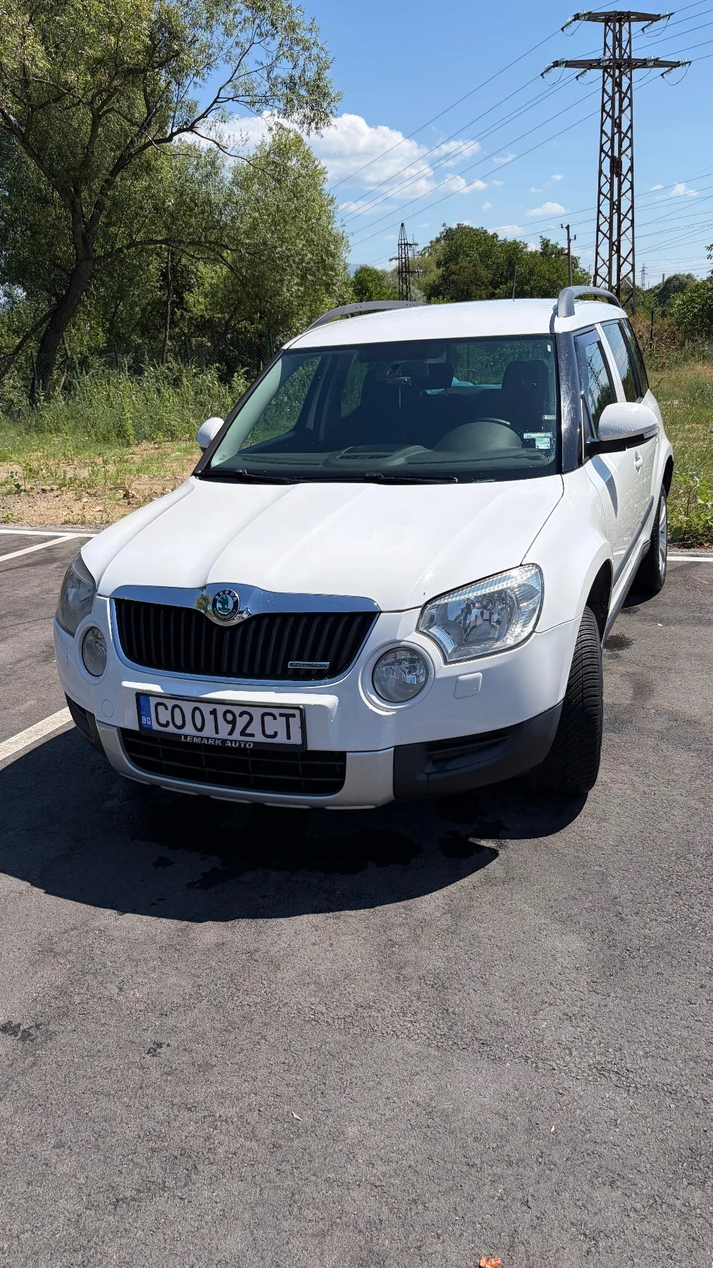 Skoda Yeti Green line 