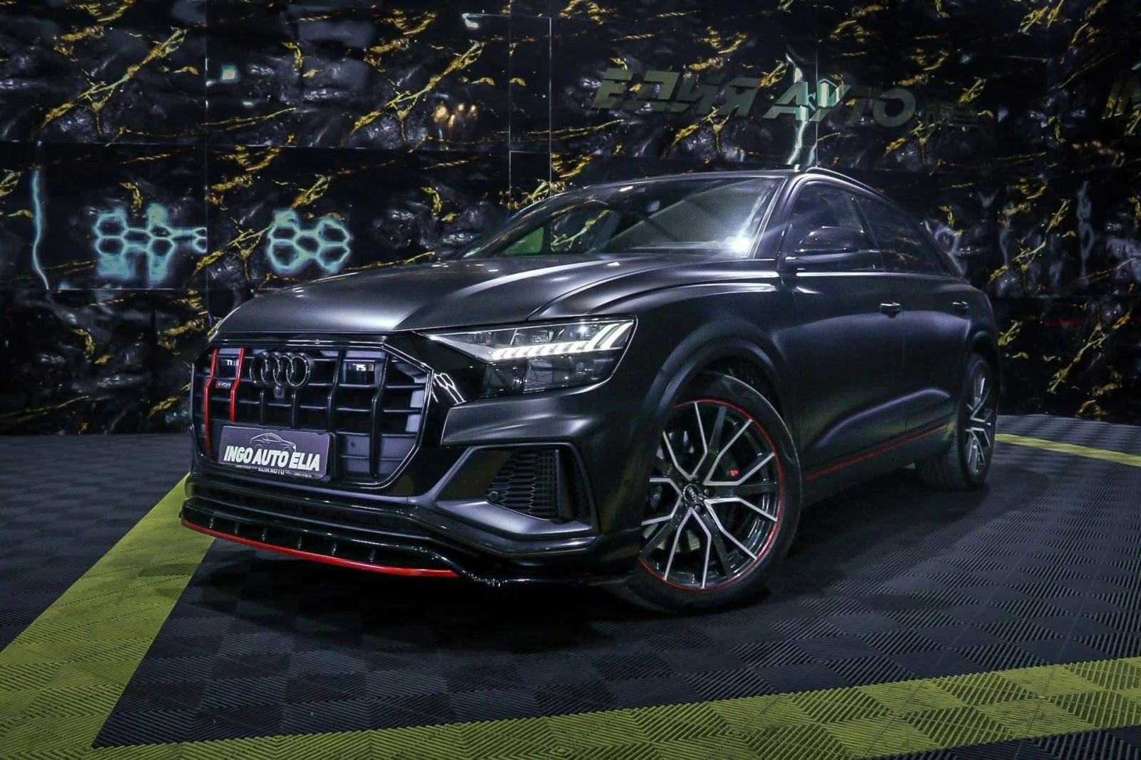 Audi SQ8 4.0D V8 MATRIX B&O ПАНО ЛИЗИНГ 100%, снимка 4 - Автомобили и джипове - 56708847