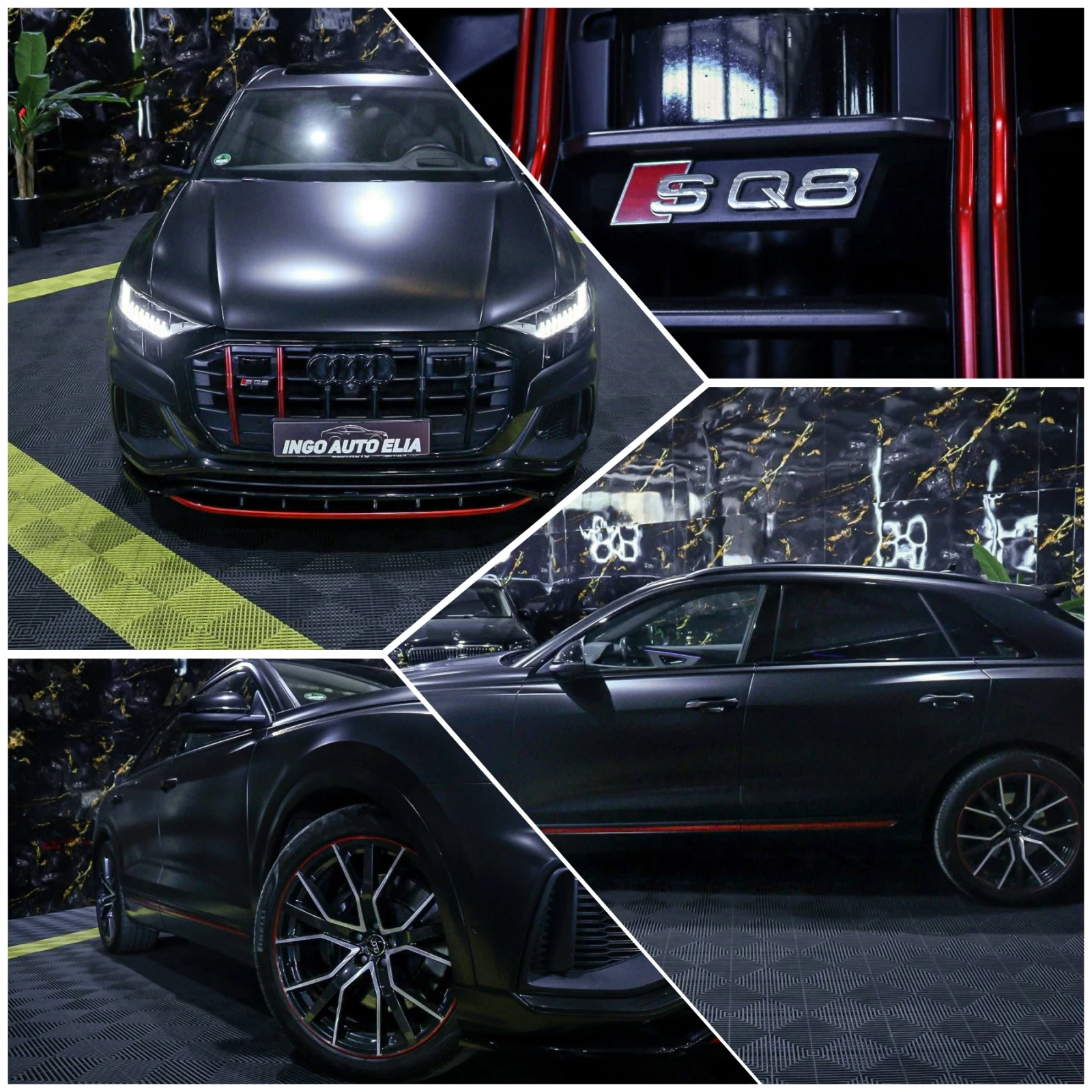 Audi SQ8 4.0D V8 MATRIX B&O ПАНО ЛИЗИНГ 100%, снимка 17 - Автомобили и джипове - 56708847