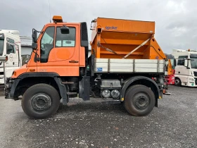 Mercedes-Benz UNIMOG U400, Песакар, Мотометачка+ Песакар, , , снимка 3