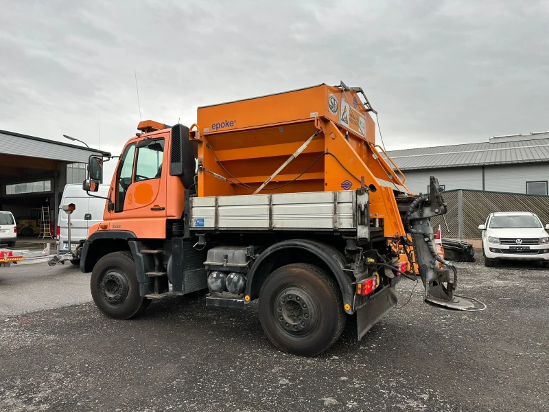 Mercedes-Benz UNIMOG U400, Песакар, Мотометачка+ Песакар, , , снимка 9 - Камиони - 46967059