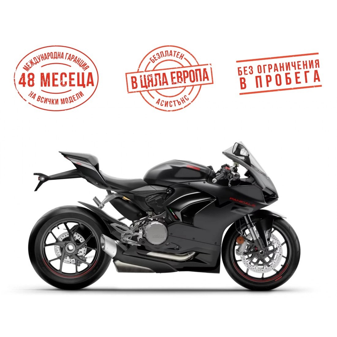 Ducati Panigale V2 - BLACK ON BLACK LIVER - изображение 1