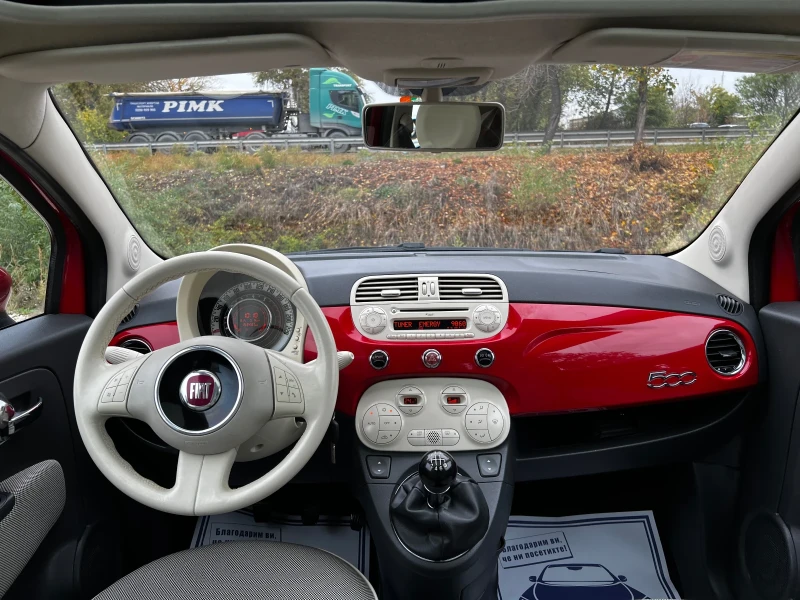 Fiat 500 1.4i 100ps.SPORT 6-SPEED SWISS, снимка 8 - Автомобили и джипове - 52305280