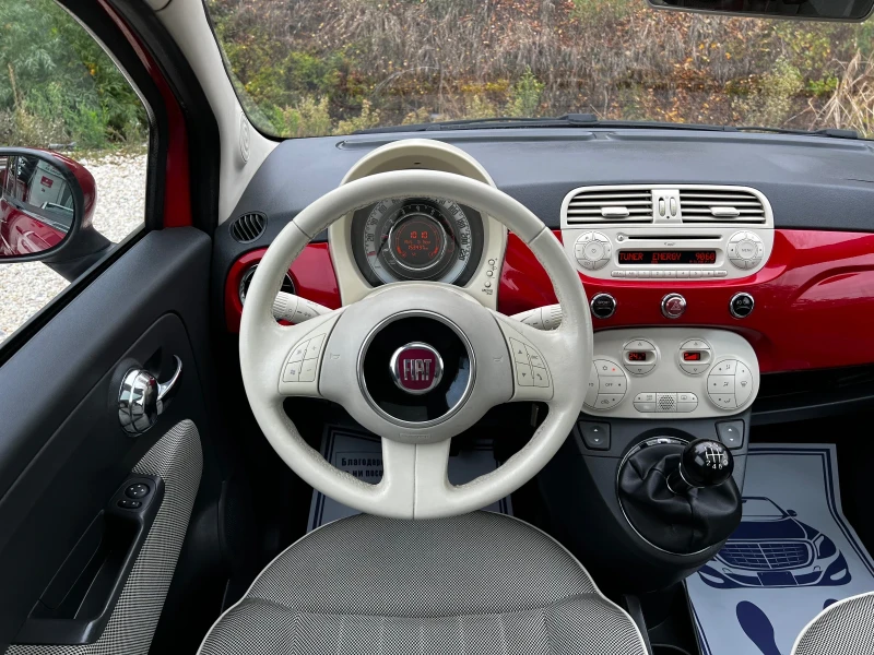 Fiat 500 1.4i 100ps.SPORT 6-SPEED SWISS, снимка 7 - Автомобили и джипове - 52305280