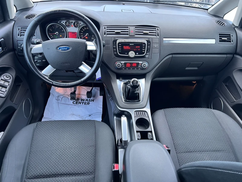 Ford C-max 2.0i ГАЗ BRC FACELIFT TITANIUM ПАРКТРОНИК ТОП, снимка 10 - Автомобили и джипове - 53037370