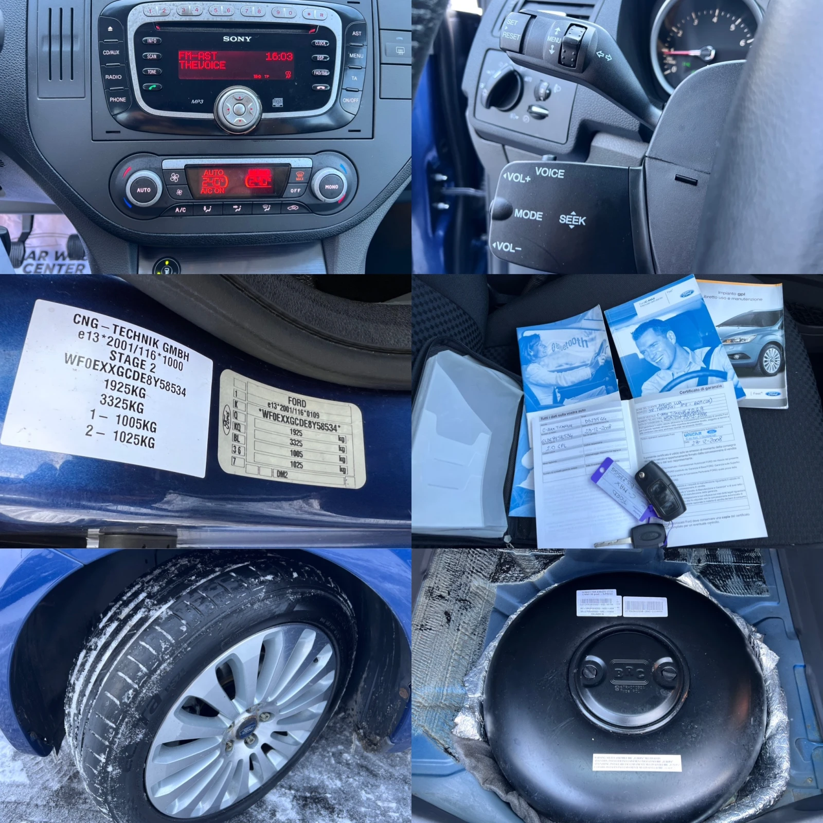 Ford C-max 2.0i ��� BRC FACELIFT TITANIUM ���������� ��� | Mobile.bg � ����������� 15