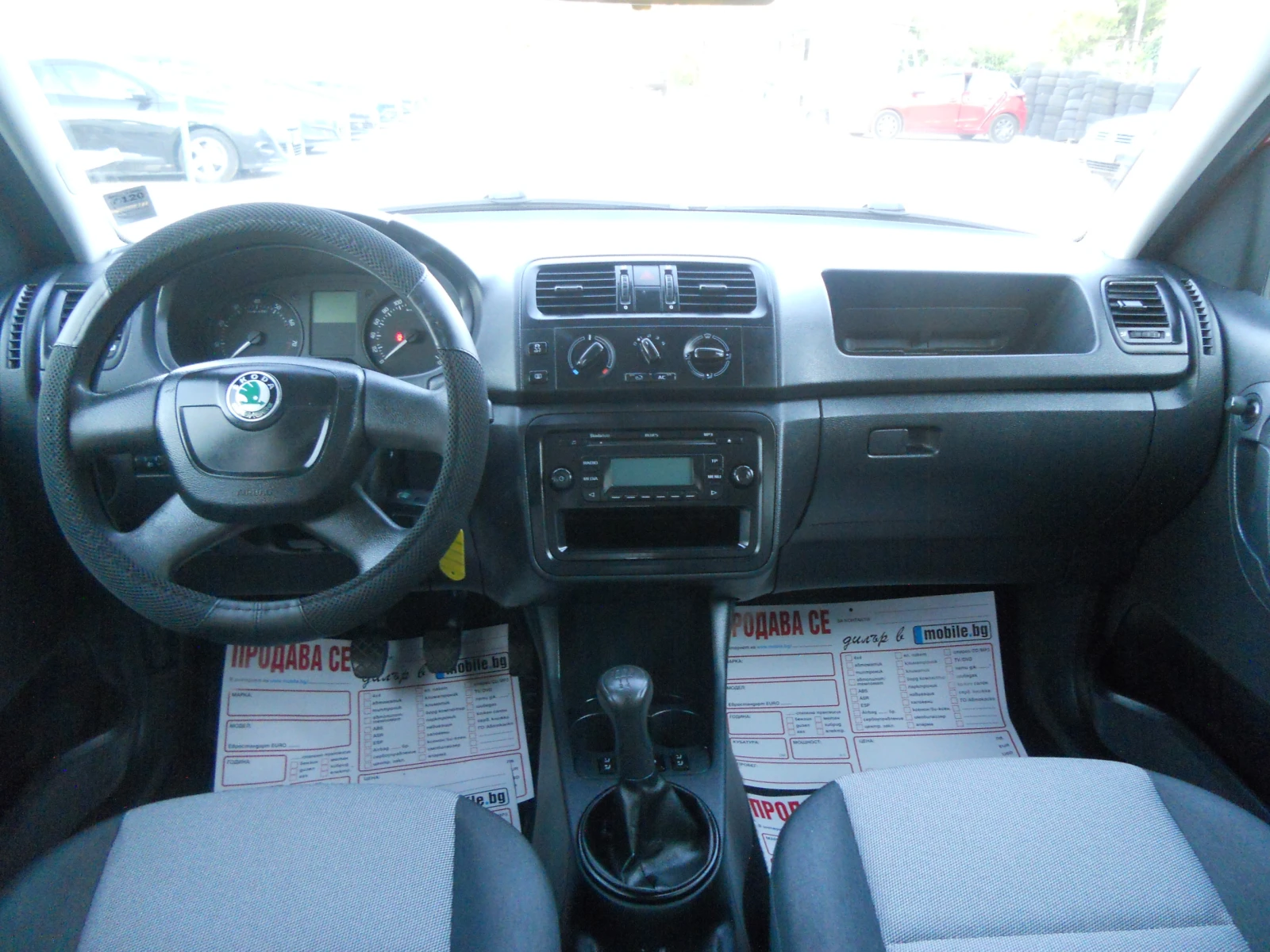 Skoda Roomster 1.2i ЛИЗИНГ!!! РЕАЛНИ КИЛОМЕТРИ+ СЕРВИЗНИ ДОКУМЕНТ, снимка 8 - Автомобили и джипове - 55455326
