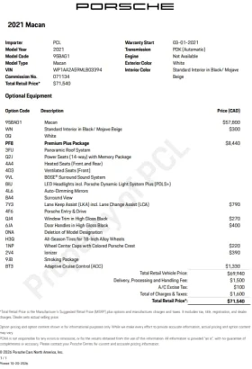 Porsche Macan AWD | CARFAX | БЕЗ ИНЦИДЕНТИ - 28500 € - 44890953 11