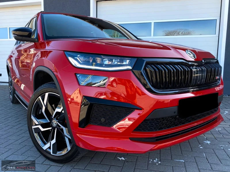 Skoda Kodiaq RS/245HP/MEMO/PANO/DSG/CANTON/AHK/CAM/NAVI/268g, снимка 4 - Автомобили и джипове - 51594510