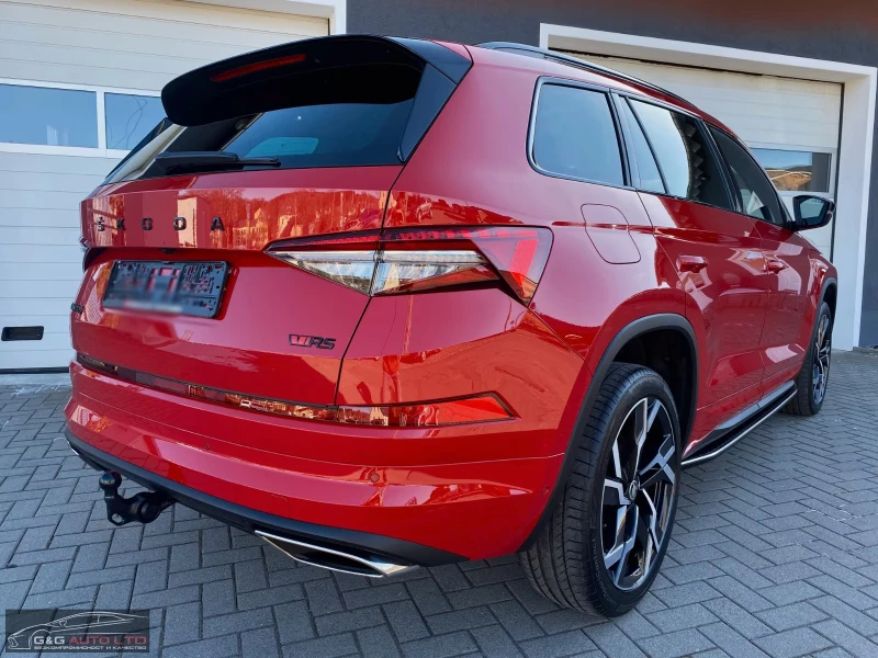 Skoda Kodiaq RS/245HP/MEMO/PANO/DSG/CANTON/AHK/CAM/NAVI/268g, снимка 6 - Автомобили и джипове - 51594510