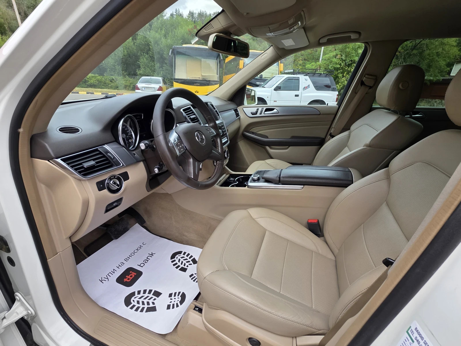 Mercedes-Benz ML 250 Топ състояние лизинг 100% одобрение, снимка 14 - Автомобили и джипове - 56046168
