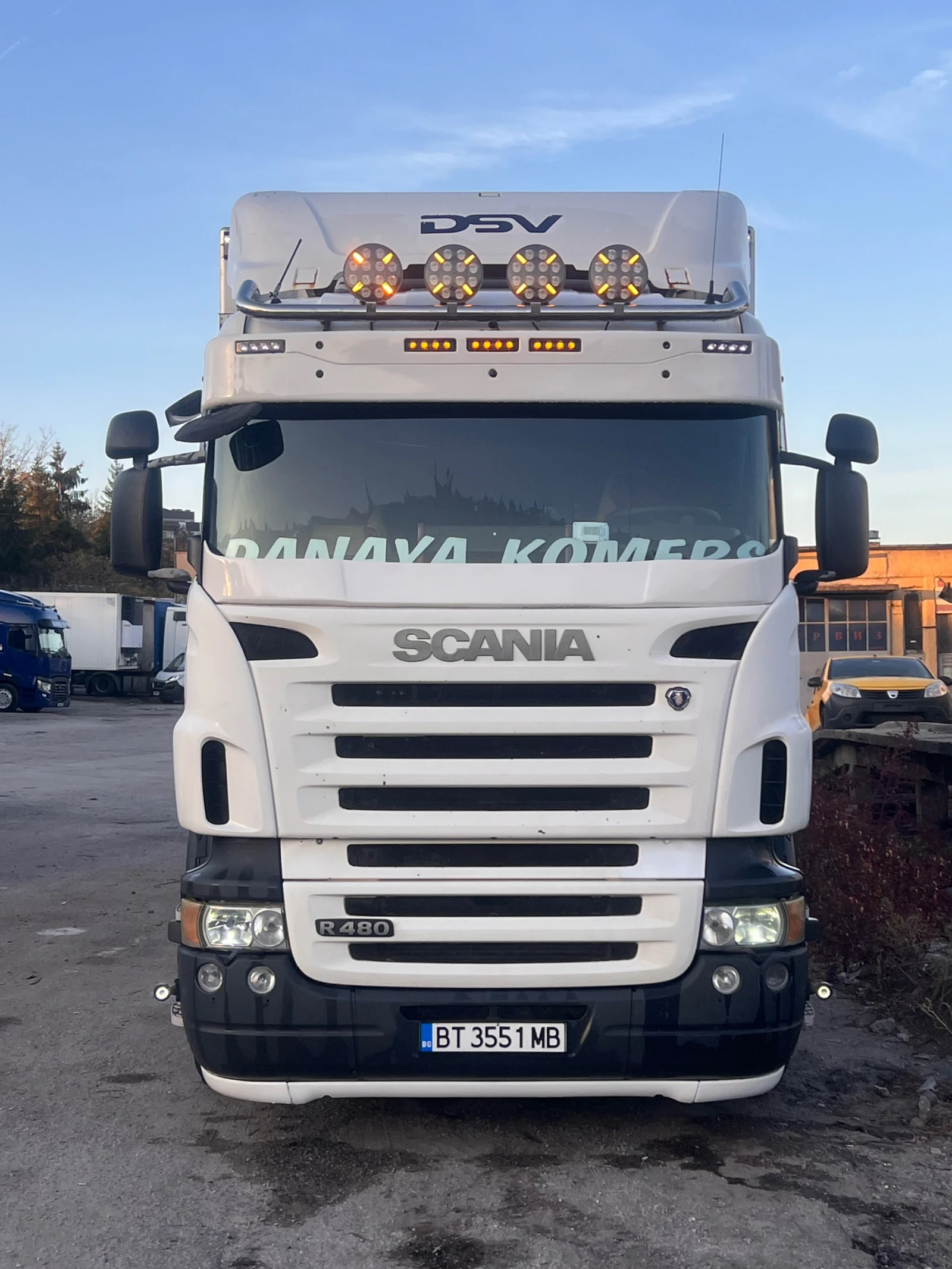 Scania R 480 Supra 950 -21 палета/Bitemp с преграда Ретардер , снимка 1