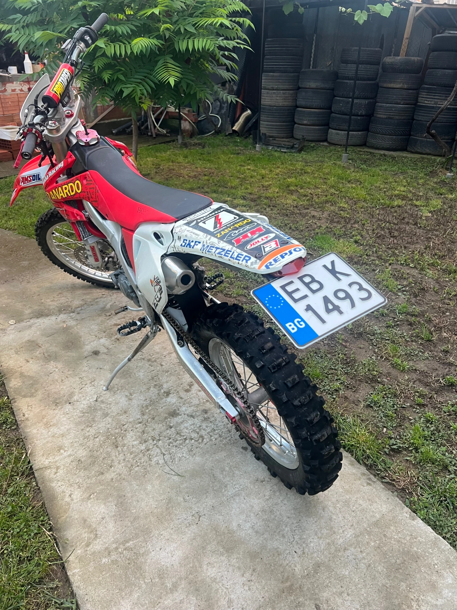 Honda Crf 250R регистриран - изображение 5