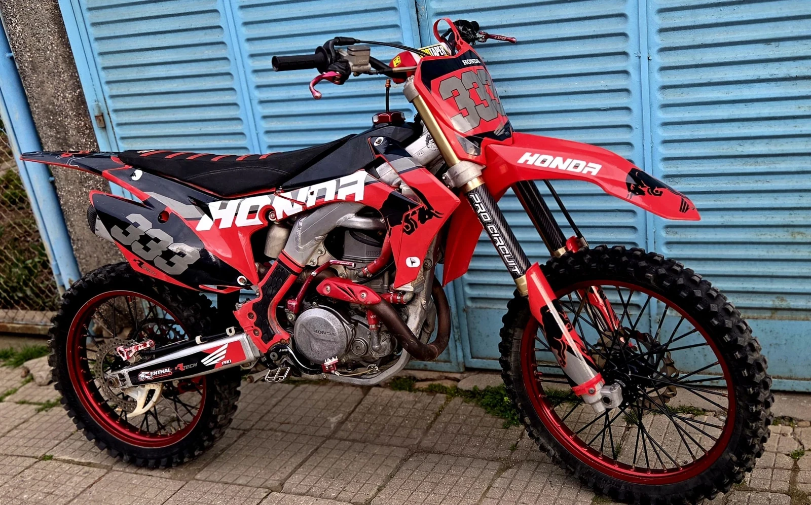 Honda Crf 450R, снимка 3 - Мотоциклети и мототехника - 53968340