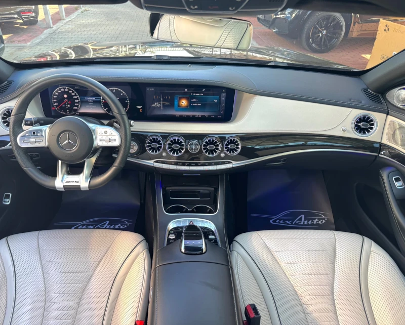 Mercedes-Benz S 350 4MATIC#LONG#AMG STYLE#PANORAMA#ОБДУХ#SOFTCL, снимка 9 - Автомобили и джипове - 51677004