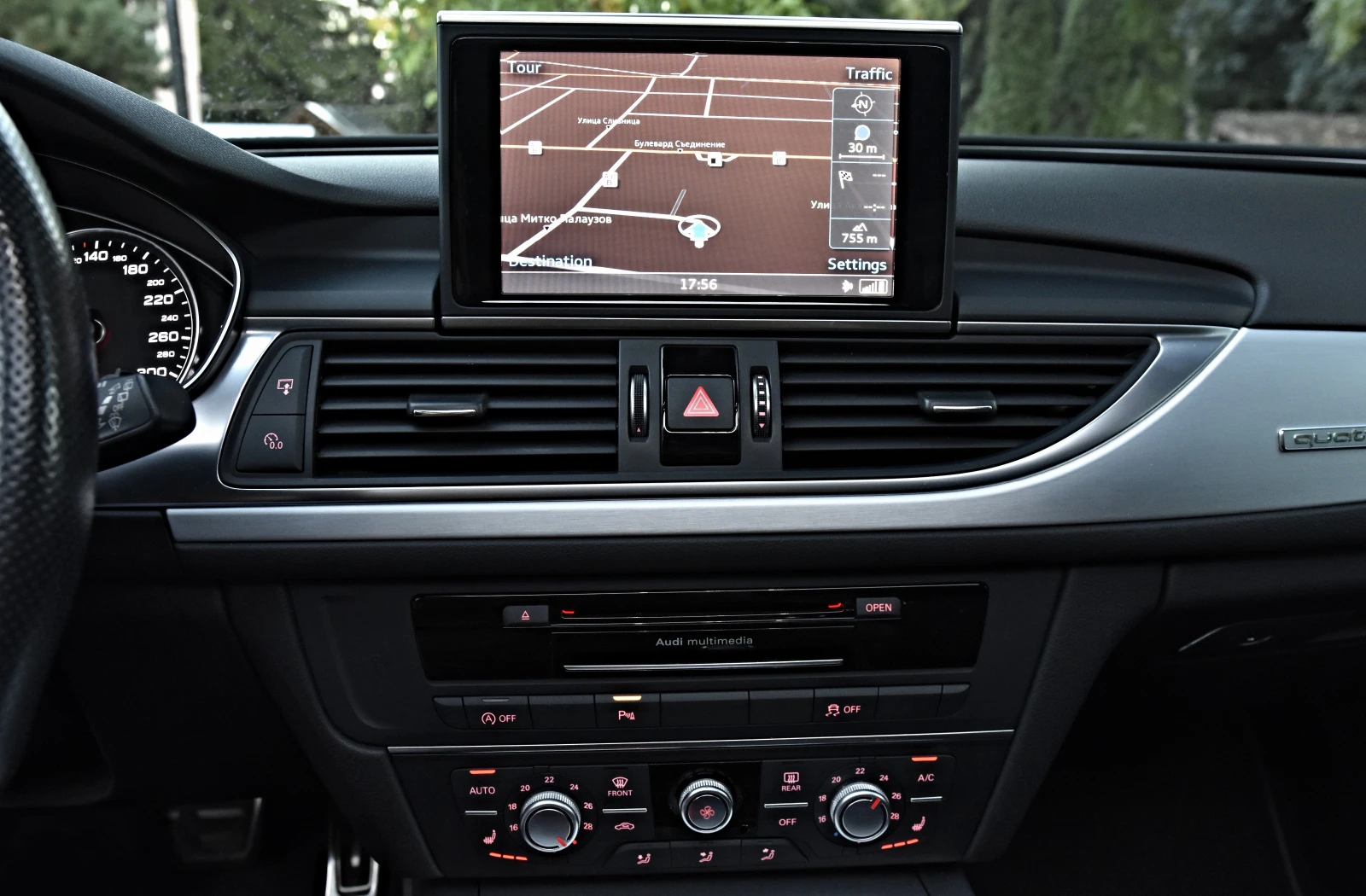 Audi A6 3.0Bitdi/2xSLINE/CAM/PANORAMA/DISTRONIC/BOSE/NARDO | Mobile.bg   12