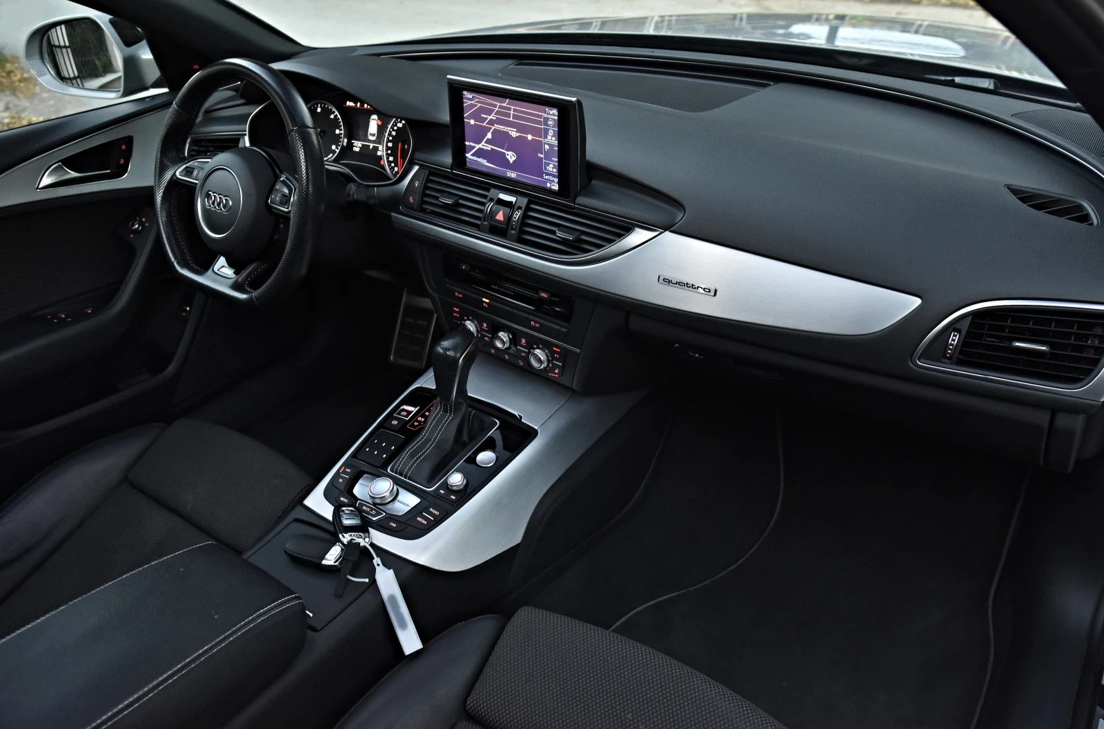 Audi A6 3.0Bitdi/2xSLINE/CAM/PANORAMA/DISTRONIC/BOSE/NARDO | Mobile.bg   13