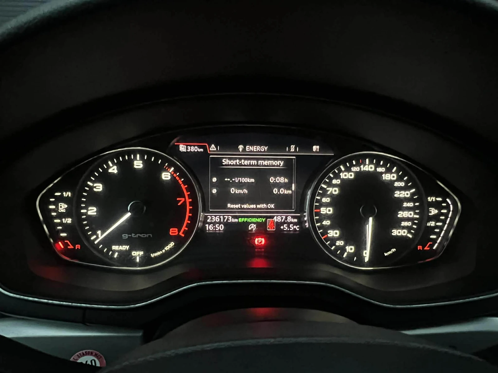 Audi A4 G-TRON 2.0 TFSI, снимка 2 - Автомобили и джипове - 53713958