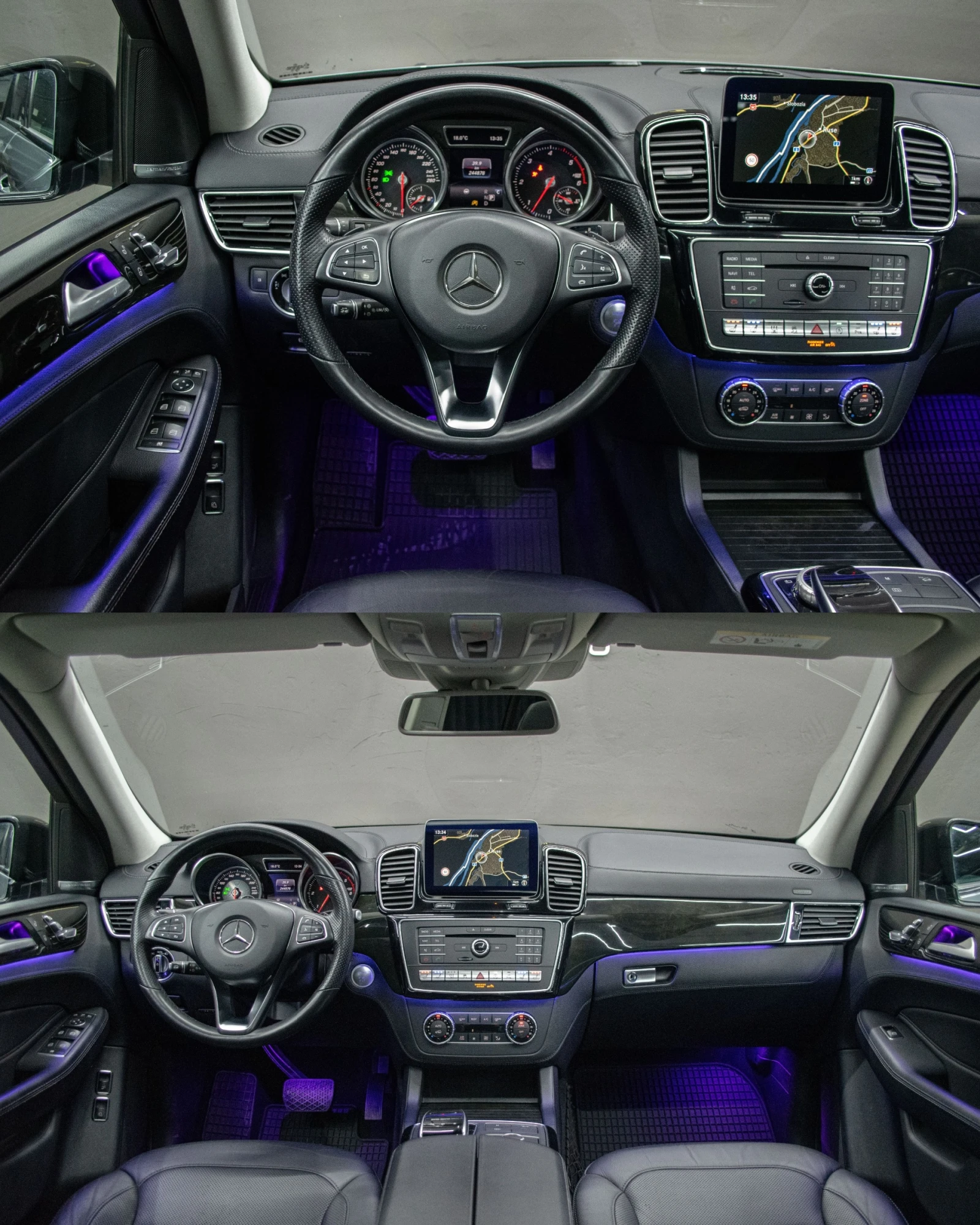 Mercedes-Benz GLE 350 d/AMG/HarmanKardon/Обдухване/СервИсторияMercedes , снимка 5 - Автомобили и джипове - 54000148