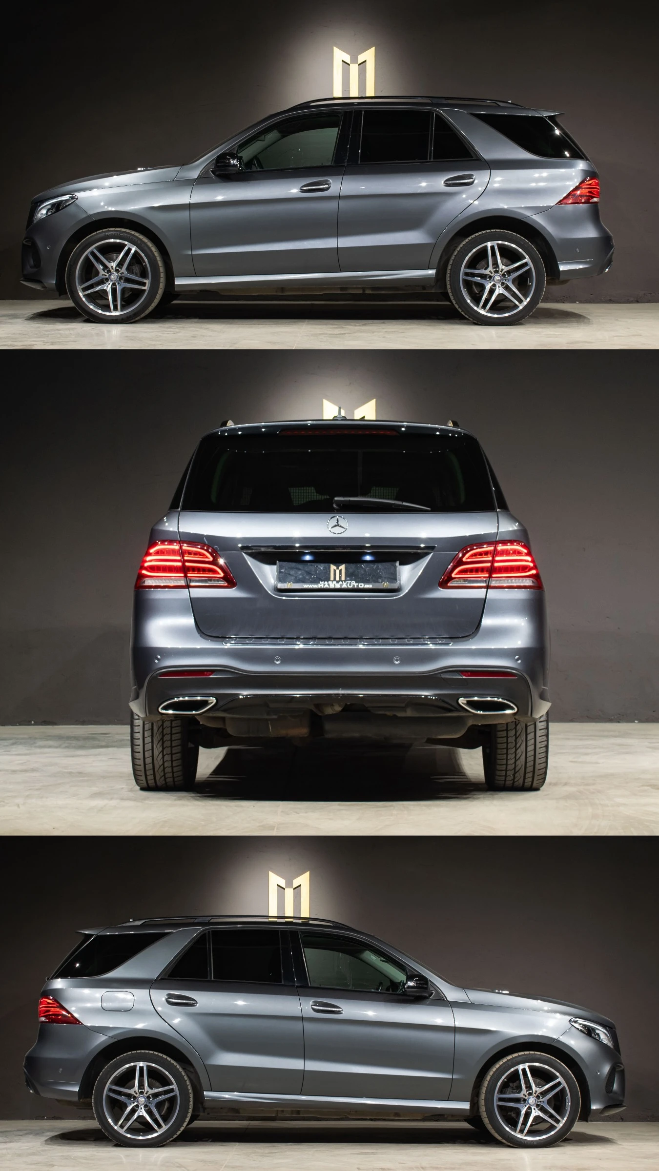 Mercedes-Benz GLE 350 d/AMG/HarmanKardon/Обдухване/СервИсторияMercedes , снимка 4 - Автомобили и джипове - 54000148