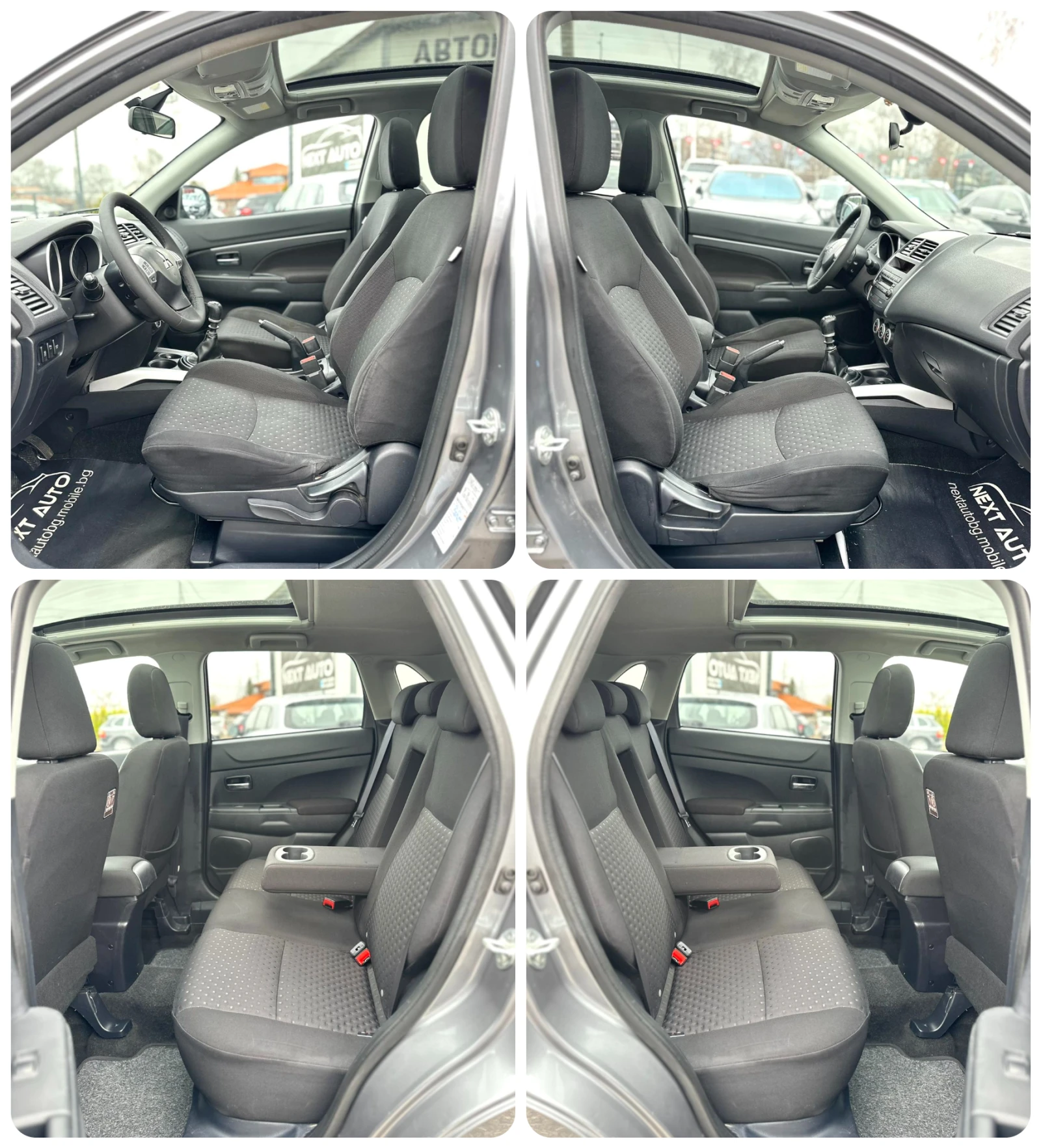 Mitsubishi ASX 1.8D-ID 150HP 176 000KM PANO EURO5A, снимка 11 - Автомобили и джипове - 54643947