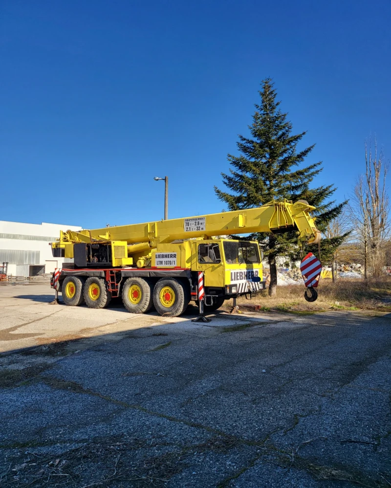Автокран Друга марка Libher ltm1070, снимка 9 - Индустриална техника - 52669644