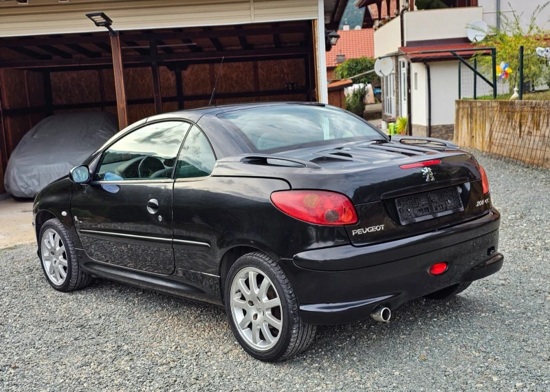 Peugeot 206 1.6 109hp КАБРИО , снимка 4 - Автомобили и джипове - 47358539