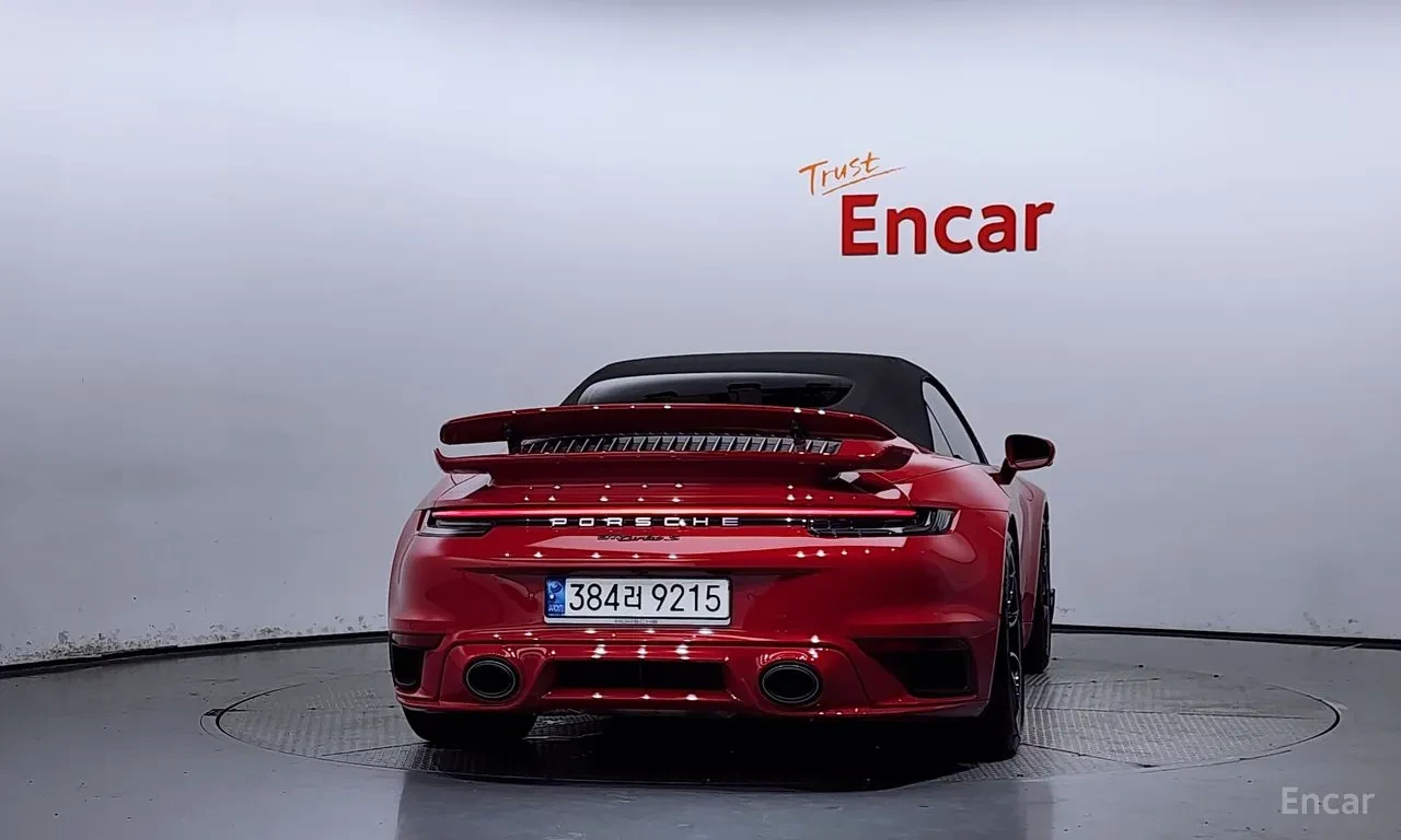 Porsche 911 Turbo S Cabriolet | AWD | SPORT CHRONO | BURMESTER, снимка 4 - Автомобили и джипове - 55217696