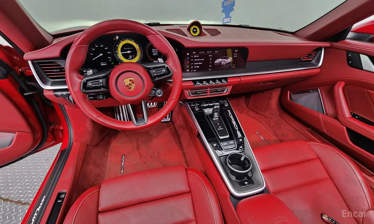 Porsche 911 Turbo S Cabriolet | AWD | SPORT CHRONO | BURMESTER, снимка 7 - Автомобили и джипове - 55217696