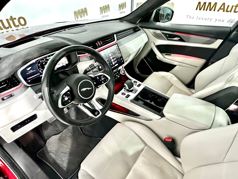 Jaguar F-PACE SVR* HuD* Pano* Meridian* 360, снимка 6 - Автомобили и джипове - 51454842