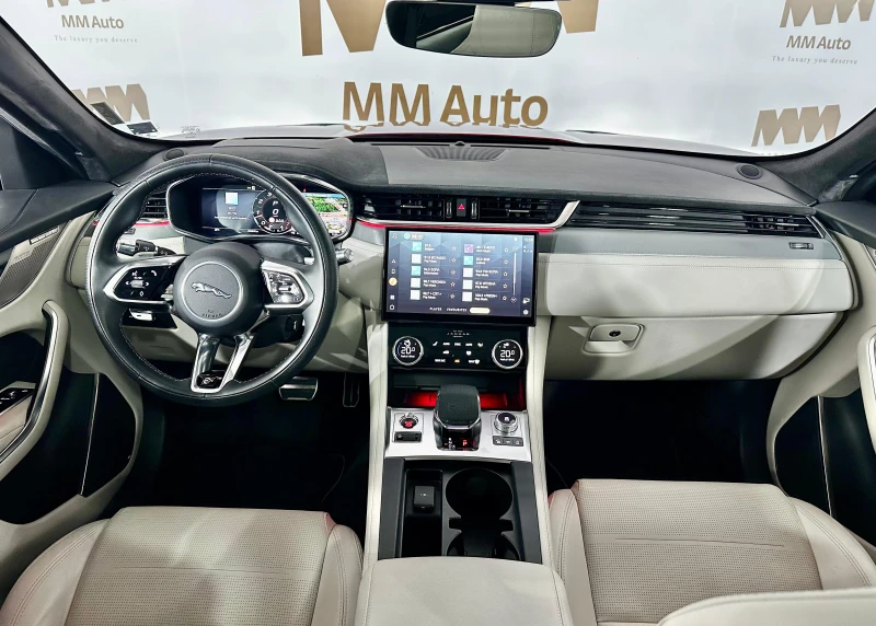 Jaguar F-PACE SVR* HuD* Pano* Meridian* 360, снимка 10 - Автомобили и джипове - 51454842