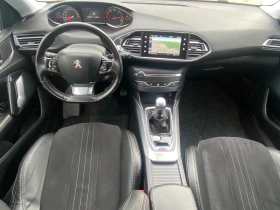 Peugeot 308 1.6HDI-ALLURE-KOЖА-NAVI-FULL LED-EURO6-PDC-KEYLESS, снимка 10