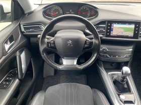 Peugeot 308 1.6HDI-ALLURE-KOЖА-NAVI-FULL LED-EURO6-PDC-KEYLESS, снимка 7