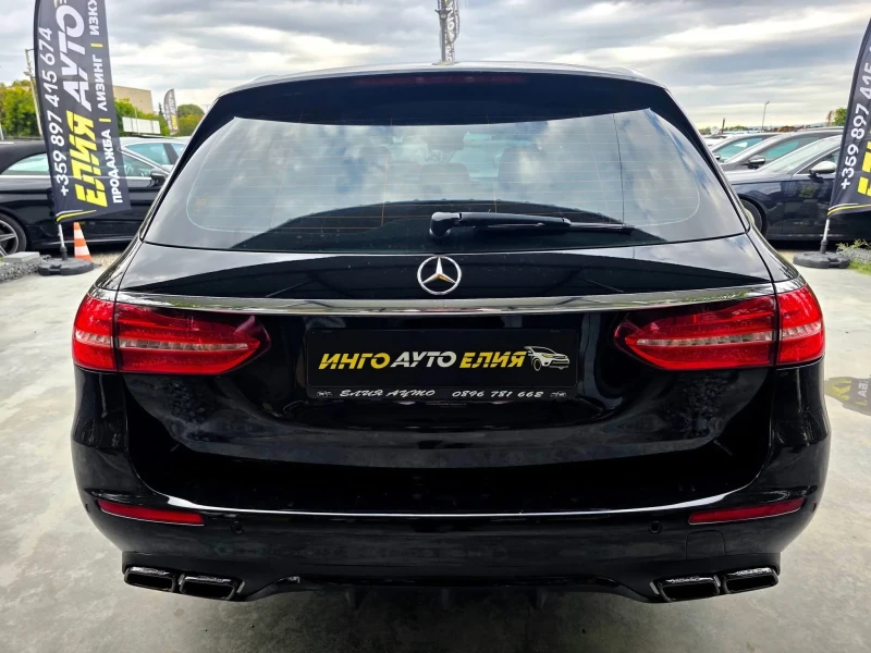 Mercedes-Benz E 220 D FULL AMG PACK BLACK LINE ЛИЗИНГ 100%, снимка 8 - Автомобили и джипове - 51945217