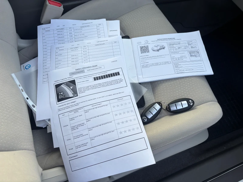 Nissan Leaf  2014+ 110кс+ 24KW-НАВИ+ КАМЕРА+ С.ИСТОРИЯ-КАТО НОВ, снимка 11 - Автомобили и джипове - 53261898