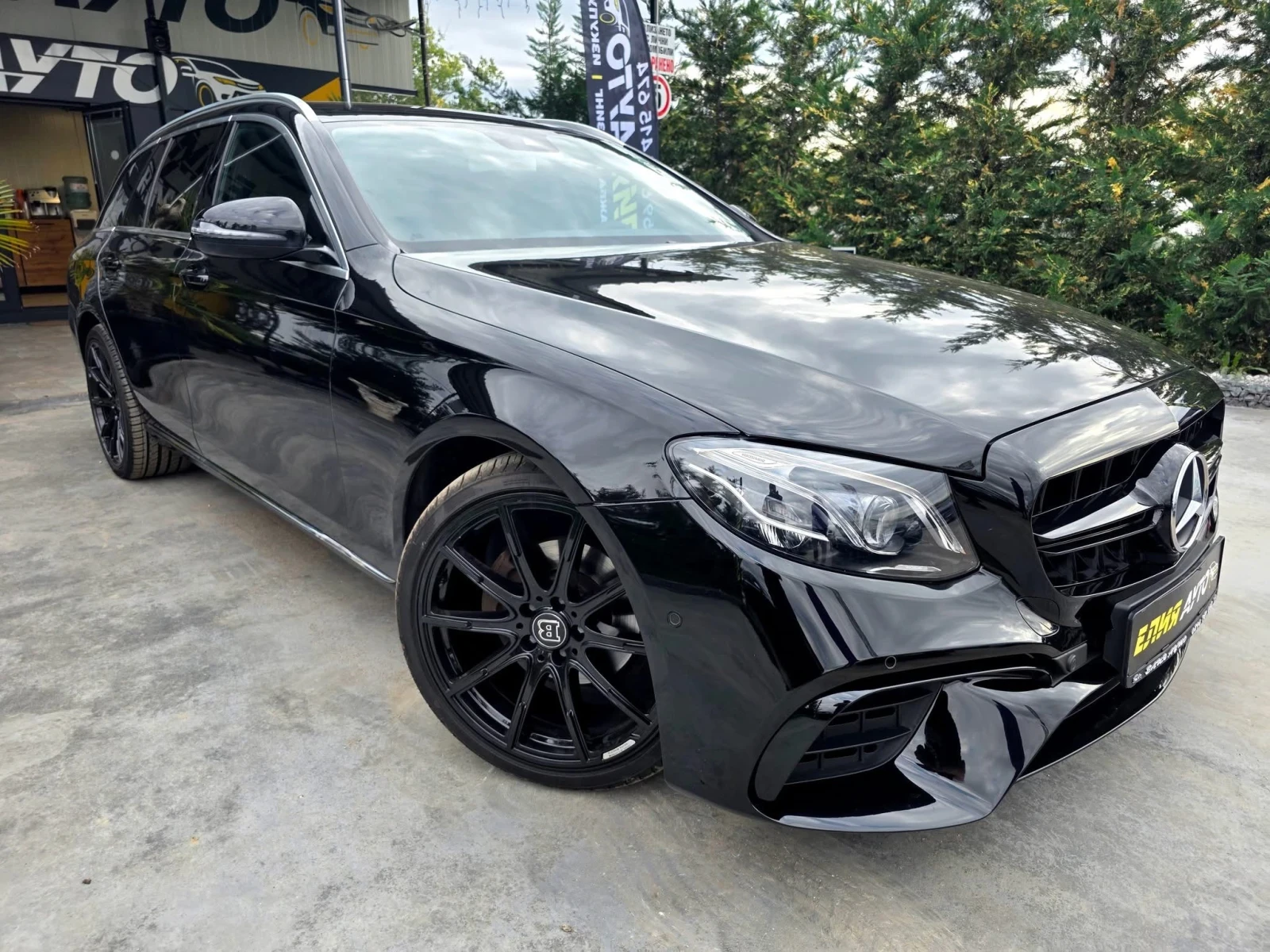 Mercedes-Benz E 220 D FULL AMG PACK BLACK LINE  100% | Mobile.bg   1